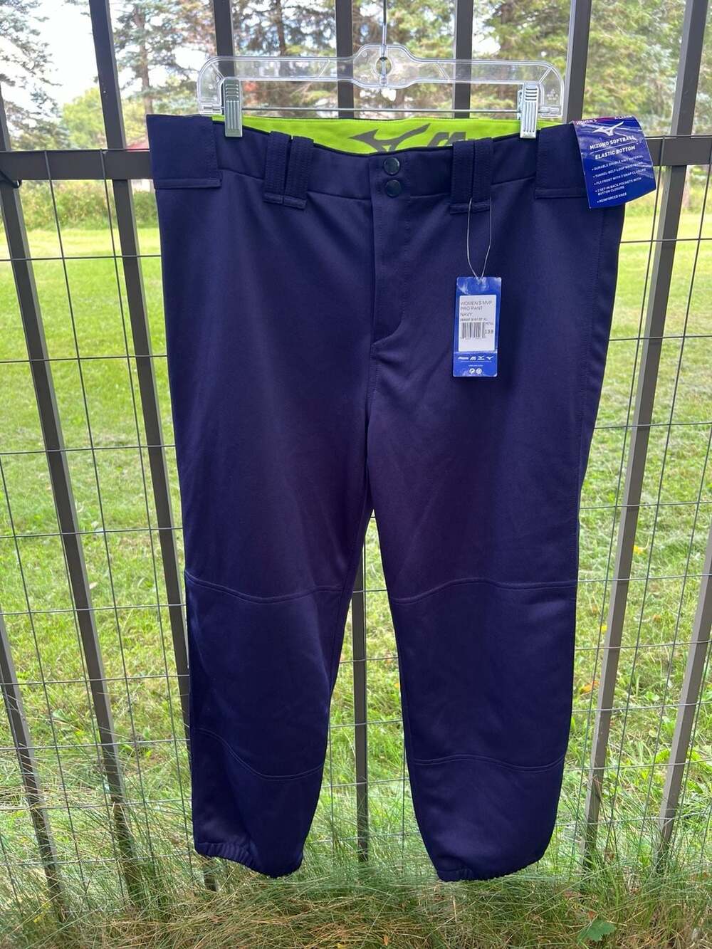 Mizuno Women's MVP Pro Pant Navy Softball Pants XL
